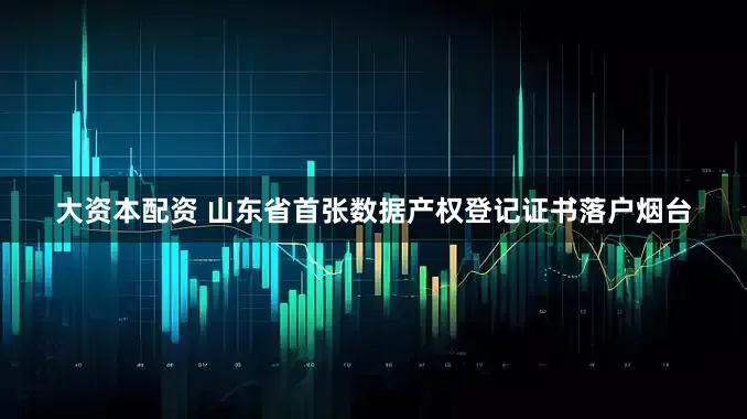大资本配资 山东省首张数据产权登记证书落户烟台